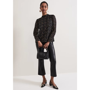 Phase Eight Jacey Spot Jacquard Blouse